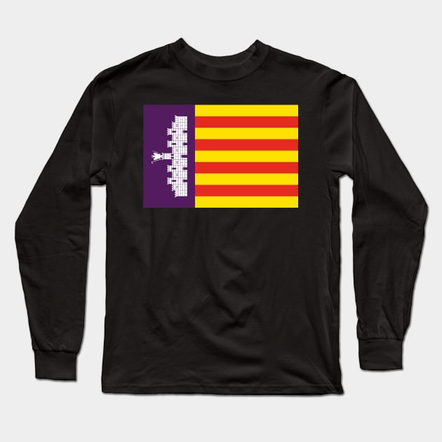 Palma de Mallorca Long Sleeve T-Shirt by Wickedcartoons